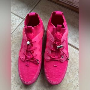 Carvela Vibrant Pink Sneakers Slip on. Super comfy!!!!